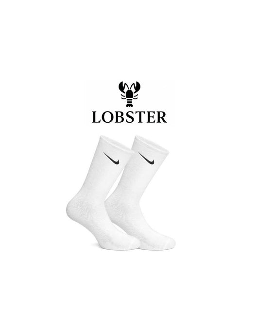 White Nike Socks